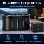 1/3HP Ice Bath Chiller & 148Gal Cold Plunge Tub Bundle