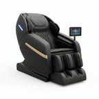 Massage Chair Full Body 53" Sl-Track Zero Gravity Shiatsu, Black