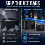 1/3HP Ice Bath Chiller & 148Gal Cold Plunge Tub Bundle